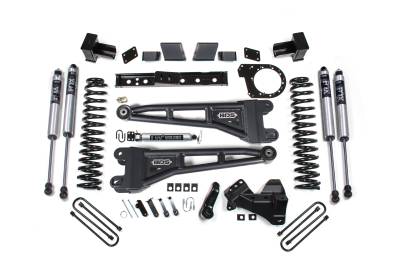 BDS Suspension - BDS Suspension BDS2259FS 7" FOX Radius Arm Lift Kit for 23-26 F250/F350 SRW 4WD