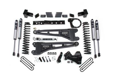 BDS Suspension - BDS Suspension BDS2258H 7" NX2 Radius Arm Lift Kit for 23-26 F250/F350 SRW 4WD