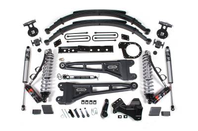 BDS Suspension - BDS Suspension BDS2259PPS FOX 7" Radius Arm Lift Kit for 23-26 F250/F350 SRW 4WD
