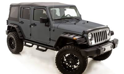 Lund - LUND RX605T Rx-Jeep Rivet Style 4Pc Textrd