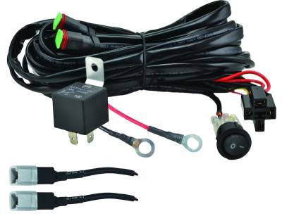 Hella - HELLA Fog Driving Light Wiring Harness Kit 357211011