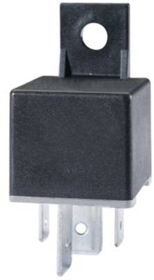 Hella - HELLA 007793041 Wiring Relay 12V 50A SPST Mini ISO Relay w/Bracket