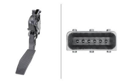 Hella - HELLA 009765711 Accelerator Pedal Position Sensor for 11-12 GM