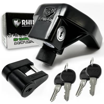 Rhino USA - Rhino USA TRL-LOCK-KIT-2.5 2 5/16" Trailer Coupler Hd Lock Kit 2Pc