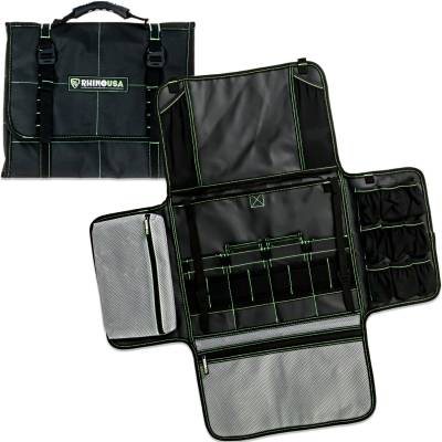 Rhino USA - Rhino USA AC-SBCAMPKIT-BLK Camp Kitchen Organizer Bag Black