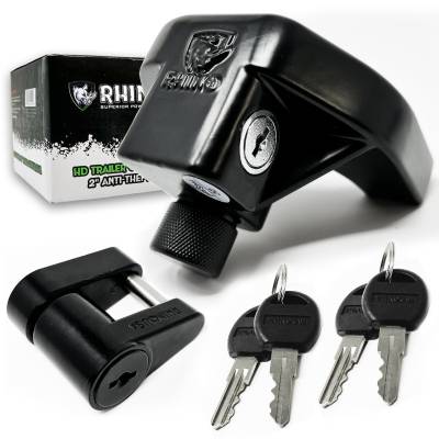 Rhino USA - Rhino USA TRL-LOCK-KIT 2" Trailer Coupler Hd Lock Kit 2pc