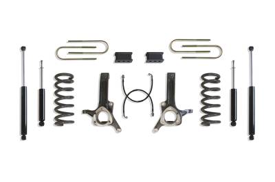 MaxTrac - MaxTrac K882262DXL 6.5" Lift Kit 4.125" x 16.5" U-Bolts Dually Models Max TracS