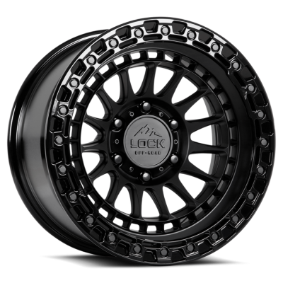 Lock Off-Road - Lock Off-Road MOJAVE-78563GB Mojave Wheel 17x8.5 6x135 25mm Black Gloss