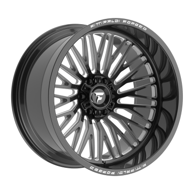 Fittipaldi Off Road - Fittipaldi Off Road FTF505 22x10 8x180 -19mm Black/Milled FTF505-22108180N19BM