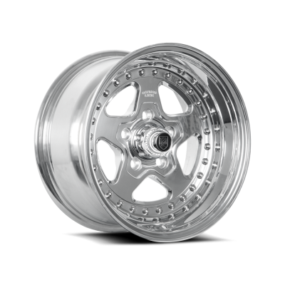 Center Line Wheels - Center Line Wheels Telstar 2.0 15x7 5x4.75 -6mm Polished 003P-57061-06