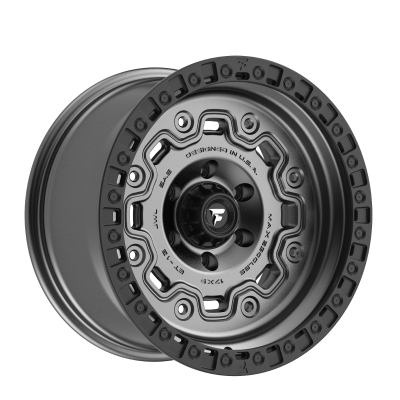 Fittipaldi Off Road - Fittipaldi Off Road FT100 17x9 5x5.0 -12mm Anthracite/Black FT100-17905127N12AB