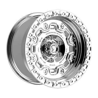 Fittipaldi Off Road - Fittipaldi Off Road FT100 17x9 5x5.0 -12mm Mirror Coat FT100-17905127N12MC