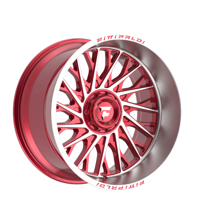 Fittipaldi Off Road - Fittipaldi Off Road FA08 22x12 6x5.5/135 -44mm Red/Machined FA08-221263539N44MR