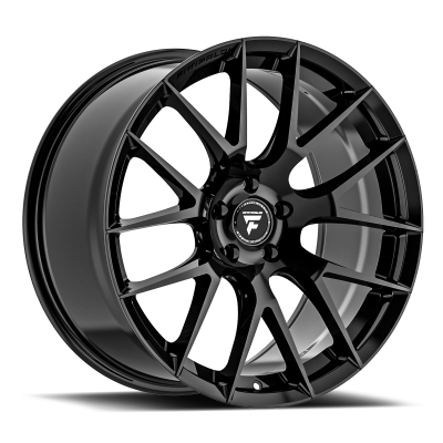 Fittipaldi Sport Wheels - Fittipaldi Sport Wheels 360B 19x8.5 5x112 45mm Gloss Black 360B-9854445