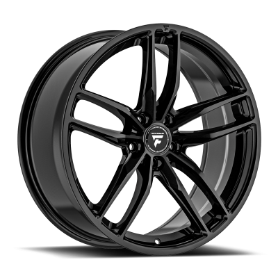 Fittipaldi Sport Wheels - Fittipaldi Sport Wheels 361B 18x8 5x4.5 35mm Gloss Black 361B-8806535