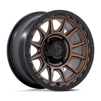 Fuel UTV - Fuel UTV FV866 PISTON UTV 15x7 4x110 10mm Hyper Silver/Machined FV866SB15704B10