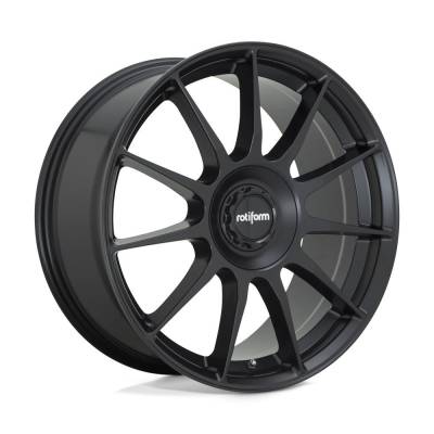 Rotiform - Rotiform R168 DTM 19x8.5 BLANK 45mm Satin Black R168198500-35A