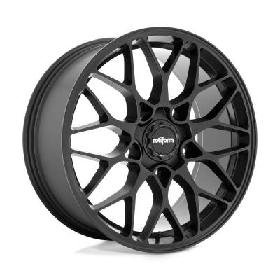 Rotiform - Rotiform R190 SGN 19x8.5 BLANK 20mm Matte Black R190198500-20