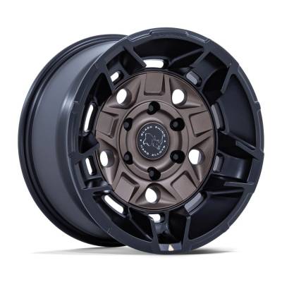 Black Rhino Hard Alloys - Black Rhino Hard Alloys BR028 GUARD 17x8.5 5x5.0 0mm Bronze BR028ZB17855000