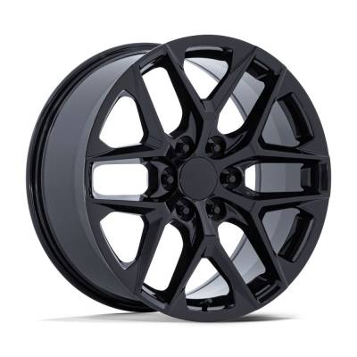 Performance Replicas - Performance Replicas PR229 22x9 6x5.5 28mm Gloss Black PR229BX22906128