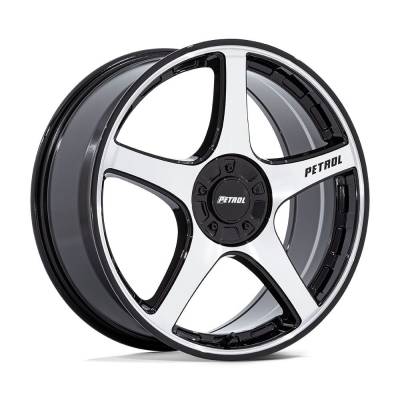 Petrol - Petrol P2E 19x8 BLANK 35mm Gloss Black/Machined PE003DB19800035