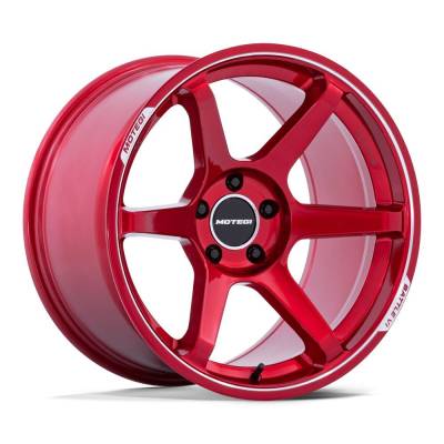 Motegi - Motegi MR160 BATTLE VI 18x10.5 5x4.5 25mm Cherry Red/Machined MR160QD18051225