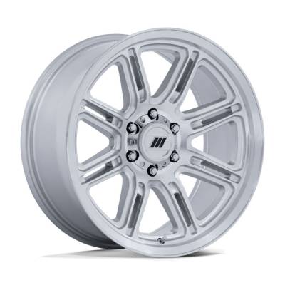 Pro Comp Wheels - Pro Comp Wheels PA206 SNARE 16x8 5x4.5 0mm Silver/Machined PA206SD16805T00
