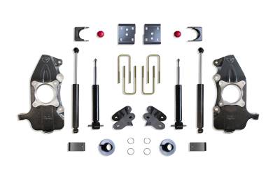 MaxTrac - MaxTrac KS334135S-4 3"/5" Lowering Kit Requires 22" Rims Or Larger