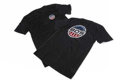 BDS Suspension - BDS Suspension BDS240055 T-Shirt Black Patriotic X-Large