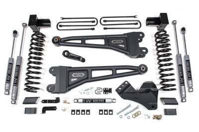BDS Suspension - BDS Suspension BDS2262FPE 2023-2026 Ford F350 DRW 4WD 5" Radius Arm Suspension L