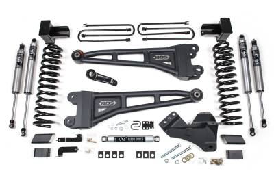 BDS Suspension - BDS Suspension BDS2261PS 2023-2026 Ford F350 DRW 4WD 5" Radius Arm Suspension Li