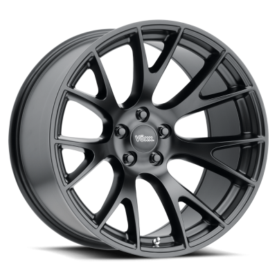 Voxx - Voxx Hellcat 20x9 5x115 20mm Matte Black CAT 290-5115-20 MB
