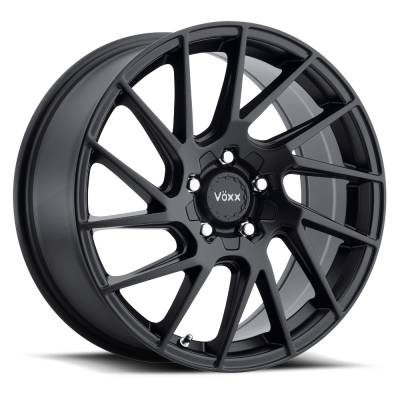 Voxx - Voxx Falco 17x7.5 5x100/4.5 40mm Matte Black FAL 775-5001-40 MTB