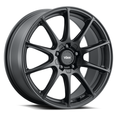 Voxx - Voxx Cotto 17x7.5 5x100/4.5 40mm Matte Black COT 775-5001-40 MB