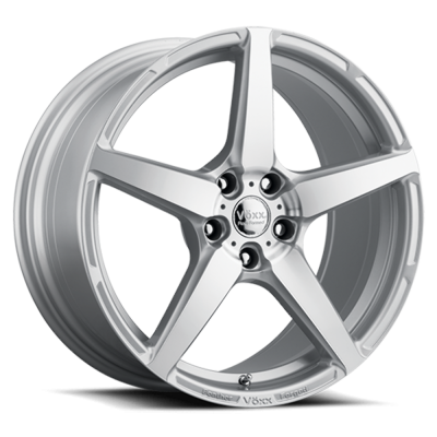 Voxx - Voxx Modena 19x8.5 5x112 42mm Silver/Machined MOD 985-5112-42 SMF