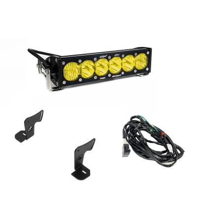 Baja Designs - Baja Designs 44-8302 OnX6+ 10" Light Bar Hood Mount Kit