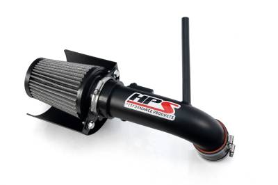 HPS Performance - HPS 827-784WB Black Air Intake Kit for 10-15 Toyota Prius 1.8L