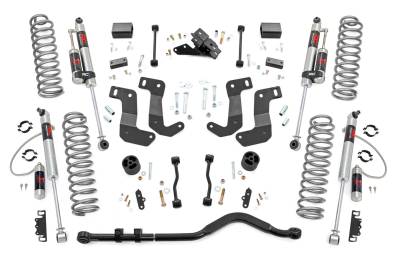 Rough Country Suspension Systems - Rough Country 79844 3.5" M1R C/A Drop Lift Kit for 24-25 Jeep Wrangler JL 4xe