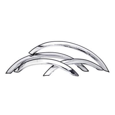 APS - APS Stainless Steel 2" Fender Lip Trim 89-94 Chevy Cavalier FT03H-CAV89