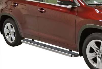 APS - APS IStep 6" Running Boards Brushed for 08-19 Toyota Highlander IB20FBB9A