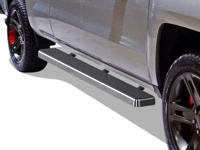 APS - APS IStep 6" Running Boards Brushed 07-18 Silverado/Sierra Ext IB03FAI5A