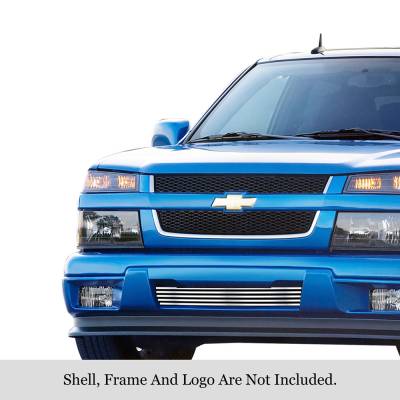 APS - APS GR03FEG48S Stainless Billet Bumper Grille Polish for 04-12 Chevy Colorado