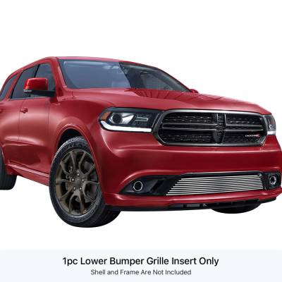APS - APS Stainless Billet Bumper Grille Polish for 14-20 Dodge Durango GR04FFC49S