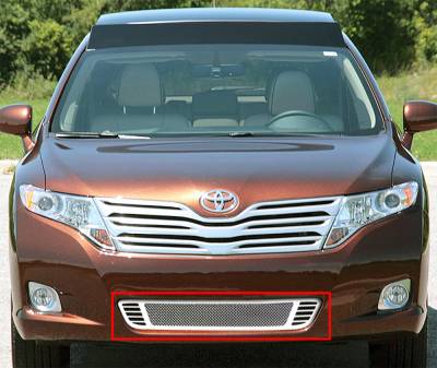 APS - APS Wire Mesh Bumper Grille Polish for 09-12 Toyota Venza GR20GFG85T