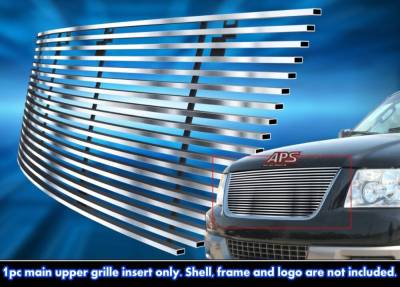 APS - APS Stainless Billet Grille Brushed 03-06 Ford Expedition GR06HEC72C