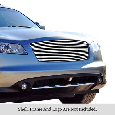 APS - APS Stainless Billet Grille Polish for 03-08 Infiniti FX35/FX45 GR14HEF06S