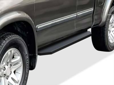 APS - APS H-Series Running Boards Black for 00-06 Toyota Tundra Extended IB20RJF0H