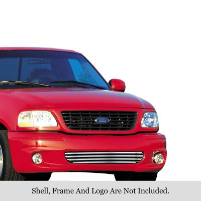 APS - APS GR06HEC84S Stainless Billet Bumper Grille Polish for 99-03 Ford F150