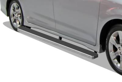 APS - APS IB20FCF2A IStep 6" Running Boards Brushed for 11-20 Toyota Sienna