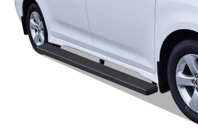 APS - APS IStep 6" Running Boards Black for 11-20 Toyota Sienna IB20FCF2B